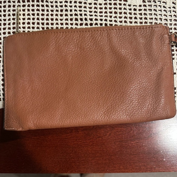 Michael Kors Tan Leather Wristlet - Picture 2 of 11